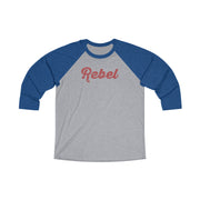 Rebel 3\4 Raglan Tee Blue/Red