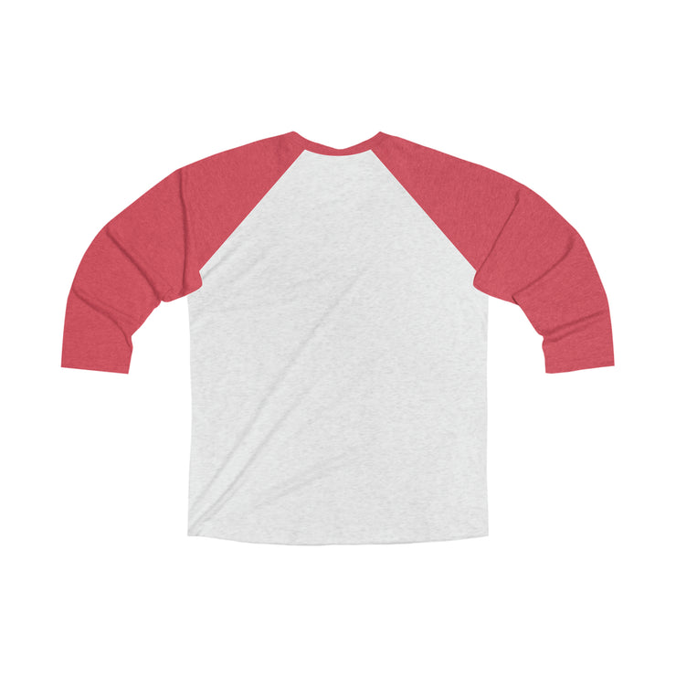 Rebel 3\4 Raglan Tee Blue/Red