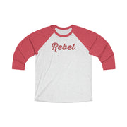 Rebel 3\4 Raglan Tee Blue/Red