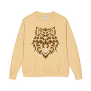 Wolf Yellow Crewneck Sweatshirt