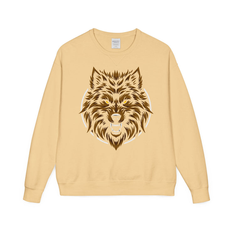 Wolf Yellow Crewneck Sweatshirt